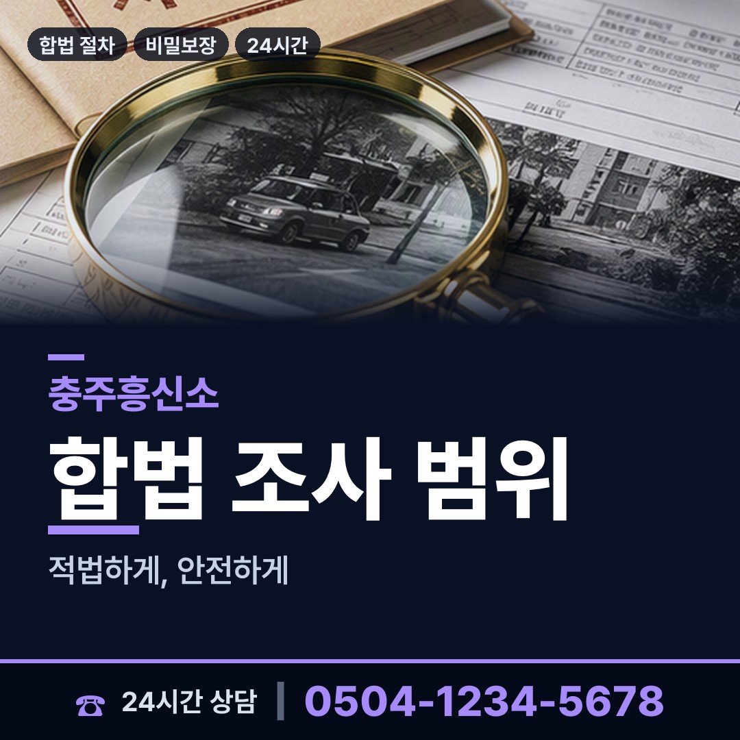 충주 교현2동 이혼소송준비 상담 안내