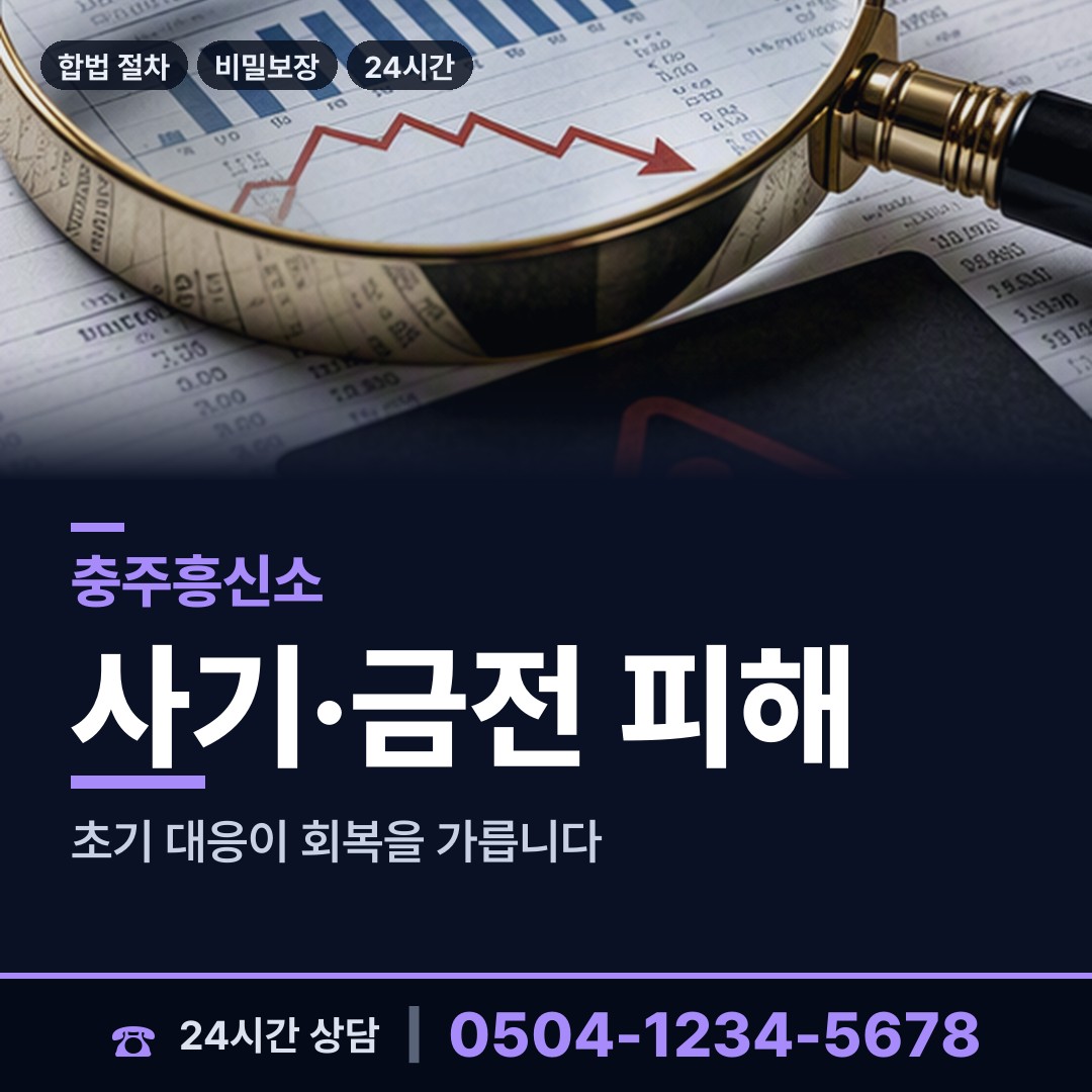 충주 성내.충인동 이혼증거 상담 안내