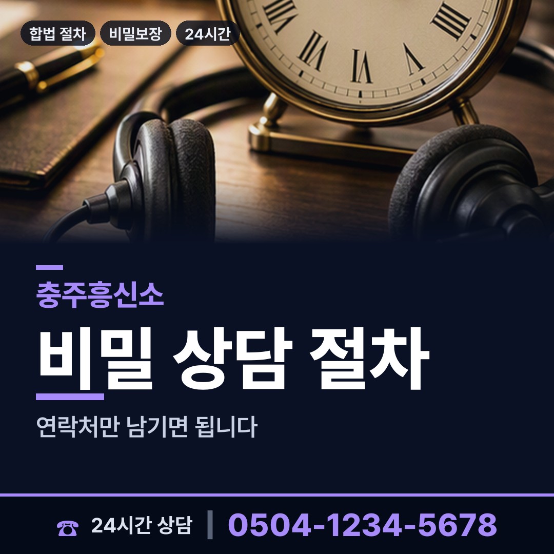 충주 앙성면 증거수집 상담 안내